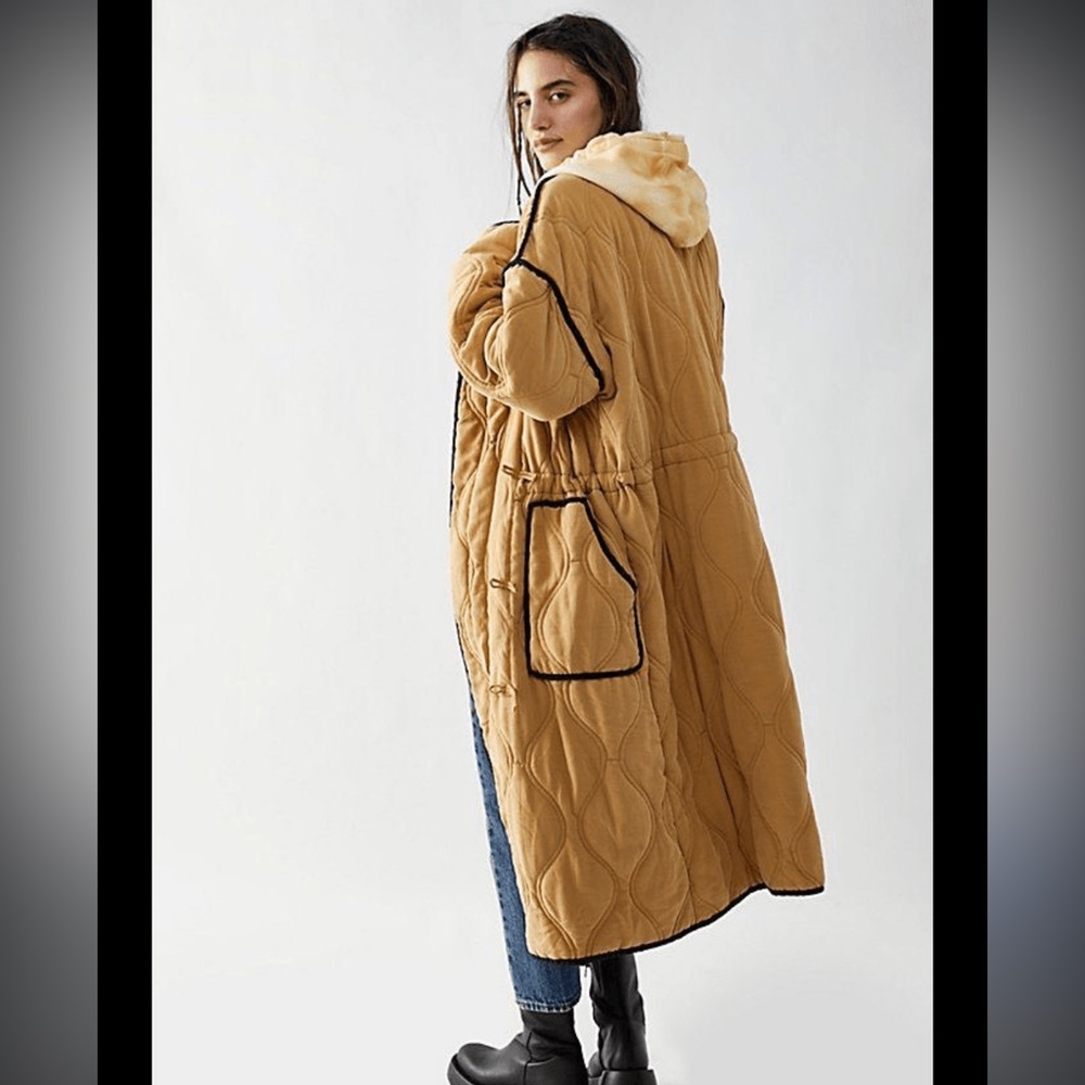 Free People Lush It Duffle Coat - Picture 3 of 9